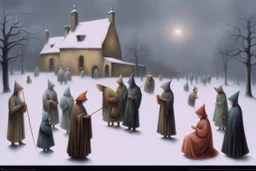 The snow is coming Modifiers: sharp focus imperial colors ultra detailed Guido Borelli da Caluso Hieronymus Bosch Nicoletta Ceccoli Remedios Varo Paul Delaroche Vasarely Sherry Akrami Dee Nickerson Zdzislav Beksinski perfect face imaging art design