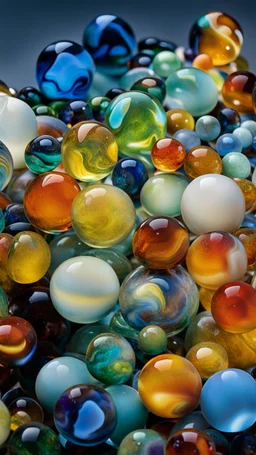 a pile of glass marbles, colorful, extremely detailed, realistic shapes, colorul, 90s nostalgia, stunning, amber, shiny, colorful, ultra detailed, perfect photo