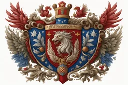 герб для школы Медногорья, славянский стиль, сказочность