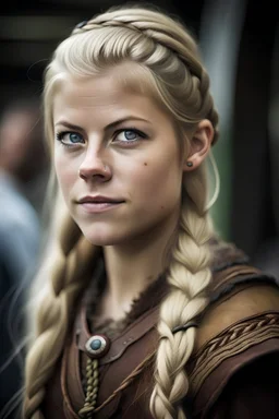 blonde viking lady