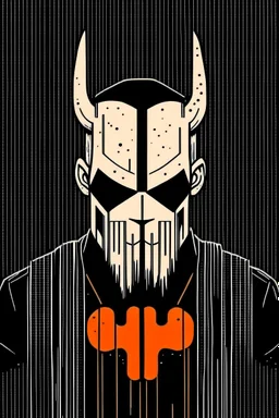 punisher sku;; gm in the style of Hiroshi Nagai