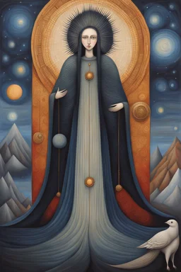 it is vast and you & I so small; by artist "Tracy Lee Stum";by artist "Leonora Carrington Schloe";by artist "deep byzantine"