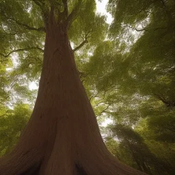 Its average height is about 35 meters, although sometimes there are also 60-meter giants. The thickness of oak can also be quite significant. The trunk of an oak is about 1.5 m in diameter on average, covered with dark bark, which is covered with cracks, winding and wrinkled. The shape of the tree leaf depends on the type of oak., RTX, TXXA, SSAO, High quality,hyperrealistic, cinematic, Super detailed, Anti-Aliasing, HDR,4k