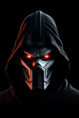 Kylo Ren with lightsaber and skull mask