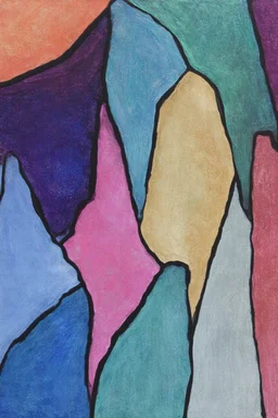 Jewel-like tones; Abstract Art