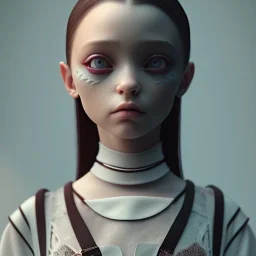 Jena Ortega wednesday addams, hyper detail, octane render, unreal engine 5, 8k resolation