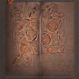 Book of Kells Eusebian Canons, highly detailed illustration, realistic render, 8 k, micro detail, intricate, elegant, centered, digital painting, Artstation, smooth, sharp focus, illustration, artgerm