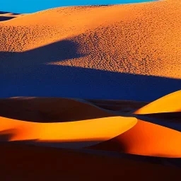 désert du Sahara, coucher de soleil, dune de sable, montagne, rochers