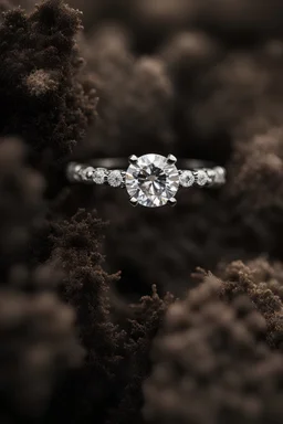 anello di fidanzamento elegante di diamanti che rappresenta la nostra relazione nata nelle dolomiti e difficile a cuasa della lontanza iniziali. Deve rappresentare anche i nostri sacrifici partiti da nulla a tutto