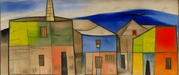 Paranormal penitentiary painted by Paul Klee