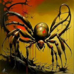 spider. Contemporary art