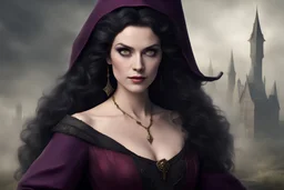 Evil Medieval Witch who looks young and her name is Jennifer also has a similar look to Morgana and Mother Gothel