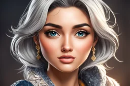 Monica in 8k 2D cartoon artstyle, close picture, intricate details, highly detailed, high details, detailed portrait, masterpiece,ultra detailed, ultra quality