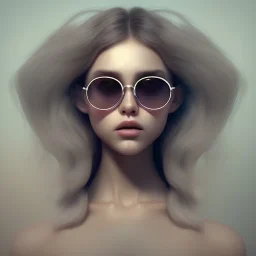 isometric clean art of symmetrical super cute cute cute fat girl wearing shades, full wet lips, soft lighting, overcast shadows, soft pastel gradients, high definition, 3d icon clay render, blender 3d, studio lighting, god rays, octane render, unreal engine 5