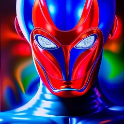 Ultra detailed fullbody Portrait in oil on canvas of Ultraman villain,extremely detailed digital painting,extremely detailed face,crystal clear Big eyes, mystical colors ,perfectly centered image, perfect composition, rim light, beautiful lighting,masterpiece,8k, stunning scene, raytracing, anatomically correct, in the style of robert e howard and Ken Kelley and Ohrai Noriyoshi and Simon Bisley and tomzj1