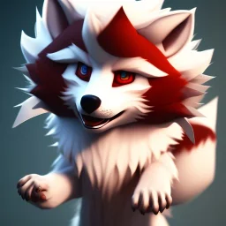 Lycanroc, 8K, dramatic lighting, masterpiece, expert, sharp focus