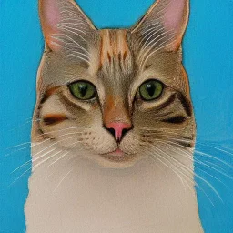 Portrait of a cat by Gabriel