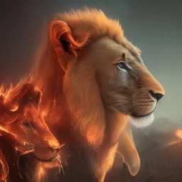 And thus I saw the horses in the vision, and them that sat on them, having breastplates of fire, and of jacinth, and brimstone: and the heads of the horses were as the heads of lions; and out of their mouths issued fire and smoke and brimstone.