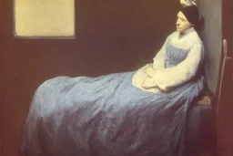 Katze. Whistlers Mutter. James Whistle