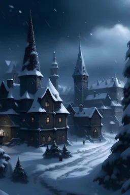 Hogwards wenn es schneit