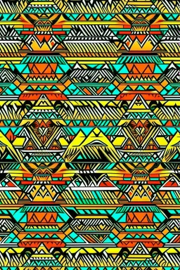 Fashion pattern, fabrics, tilable, all over, textile design, streetwear, africa