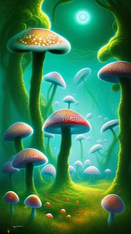 camoes art style inspired by Jonny Hatt Kean, abstract alien mushroom world drawing, surreal Abstract Background, Ethereal Mood. naif Alejandro Torres style. Hyperrealistic detailed, flat, vector illustration, Storybook Illustration, made of wire, pencil sketch, DAIM