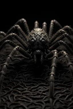 man made out of spiders,real,4k