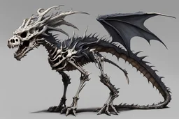 skeleton dragon