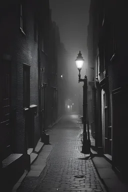#Jack the Ripper #London #evening #no light #1900s #surgical knife #midnight #narrow street #kill a woman