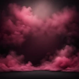 Hyper Realistic maroon & black background with pink fog & vignette effect