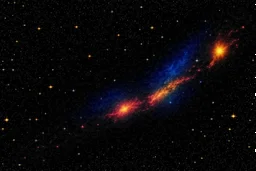 A picture of a universe full of stars and galaxies to represent mysterious cosmic phenomena.