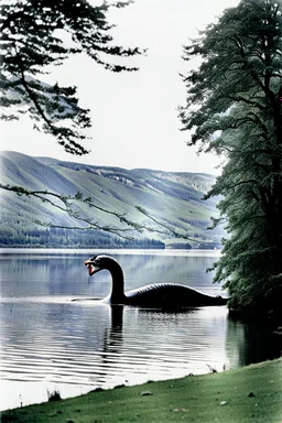 1970s Photograph of the Loch Ness Monster
