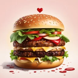 the hamburger of love