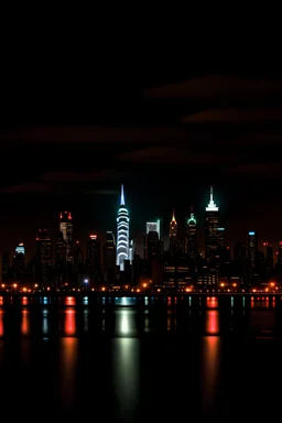 new york at night