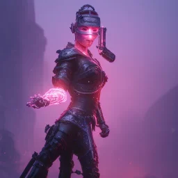 Epic portrait of cyberpunk cyborg samurai assassin, visor, Character Design, mask, robes, futuristic, mechanical, colors, shiny, glossy, reflective, cybernetic, highly intricate detailed, intricate design, photorealistic, hyperrealistic, Unreal Engine, upper torso, visual stunning, perfect symmertry, centered, neon, chrome, award winning, artstation, artgerm, deviantart, rutkowski, mucha, Sci-Fi, Digital Art, cover art, HDR, 8k, 4k, deep shadows, high contrast, beautiful composition, Volumet