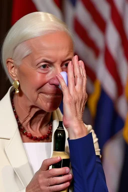 Marjorie Taylor Greene crying over AOC Victory for presidency