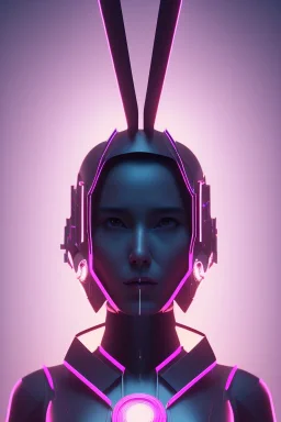 MCU Portrait, Front image, cyberpunk Asian rabbit mask, black pink color, latex dress, highly detailed, concept art, smooth, unreal engine 5, god rays, ray tracing, RTX, lumen lighting, ultra detail, volumetric lighting, 3d, finely drawn, high definition, high resolution.