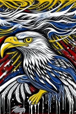 west coast eagles aboriginal art guernsey