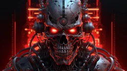 4k full realism full details full details logo demon cyberpunk terminator firestarter hardrock emission radio