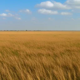 african grassy plain