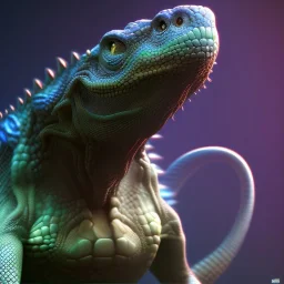 Reptile like creature, wimgs,Ultraviolet dimension, unreal emgine 5, 8k resolution, attractive, realistic, ultra detailed