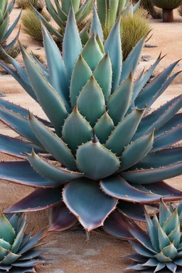 Varigated agave