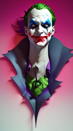 joker, high delicate defined details, beautiful, atmospheric, matte, 3 d 8 k octane rendered, sharp focus, illustration, high detail, ultra realistic, highly saturated colors