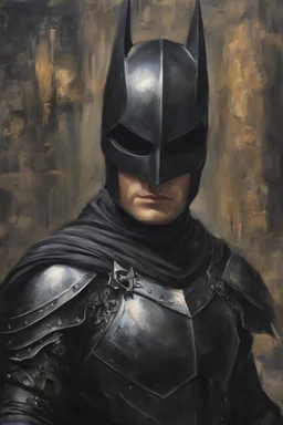 medium shot, dark knight medieval, details, 8k, oil painting