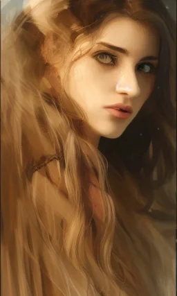 Arab princess , cute, beautiful, long hair, wavy hair, black eyes, head and shoulders portrait, cinematic, realistic, 8k, resolution concept art portrait by Greg Rutkowski, Artgerm, WLOP, Alphonse Mucha dynamic lighting hyperdetailed intricately detailed