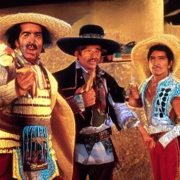 Insanely detailed photograph of an “ El Guapo from three amigos"