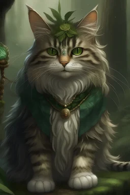 A cat of a druid