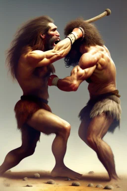 neanderthalis fight cromagnion