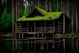 cabin in the swamp