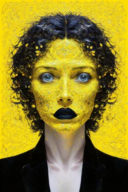 delicate ego of a narcissist; neo-surrealistic optical art